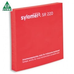 Полиуретановый виброизолирующий эластомер Sylomer SR220 1200*1500*12,5 мм красный Вознесенск