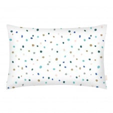 Наволочка на подушку 60х60 см COLOR BLOTS COSAS Білий