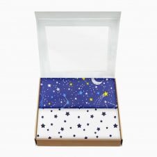 Набір пелюшок COSAS GALAXY &STAR Бязь 80х100 см 2 шт Синій