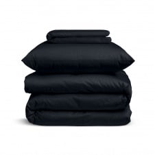 Дитяча постільна білизна сатин у ліжечко BLACK Cosas чорний 110х140 см