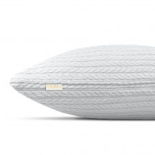 Наволочка COSAS Snow Knitted Braid 45х45 см Белый