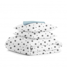 Полуторное постельное белье Big Stars CS3 COSAS серый 160х220 см