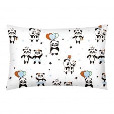 Дитяча наволочка COSAS PANDA Ранфорс 40х60 см Блакитний