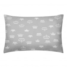 Наволочка COSAS CROWN 45х45 см Серый