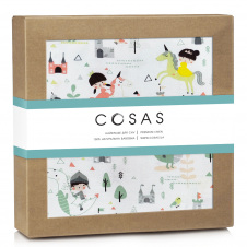 Байкові пелюшки PRINCESS & PRINCE COSAS рожевий 80х100 см