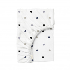 Простирадло на резинці 180х200 см LOVE COSAS Білий