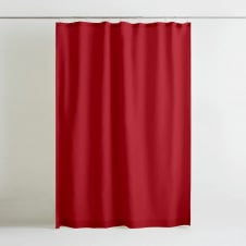 Шторка для душу та ванної COSAS CHILLI з кільцями 180х200 см Червоний