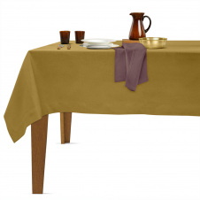 Скатерть на стол водоотталкивающая COSAS 100х180 HONEY