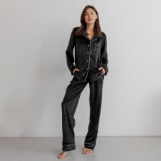 Піжама жіноча COSAS Velour Harmony XL Чорний