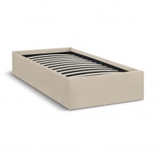 Ліжко односпальне COSAS Papaya Pastel 90х200 см Ваніль