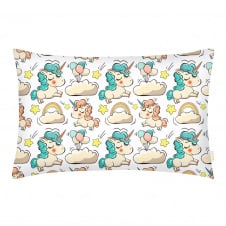 Євро наволочка COSAS WHITE UNICORN Ранфорс 50х70 см Білий