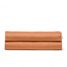 Простыня полутораспальная COSAS AMBER Ранфорс 155х240 см Оранжевый