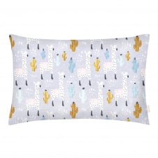 Дитяча наволочка COSAS LAMA 40х60 см Сірий