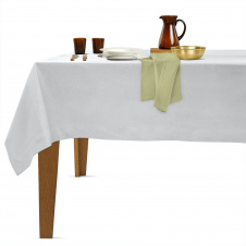 Скатертина на стіл водовідштовхувальна COSAS 100х180 SNOW