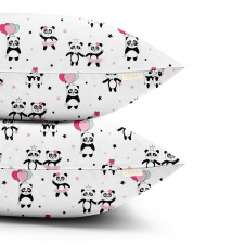 Набір наволочок COSAS ROSE PANDA 50х70 см Рожевий