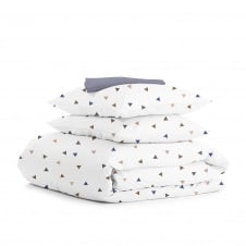 Полуторна постільна білизна Delta CS5 COSAS Білий 160х220 см