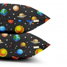 Набір наволочок COSAS SPACE 40х60 см Чорний