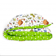 Пододеяльник детский 110х140 см DINO CS1 COSAS Зеленый