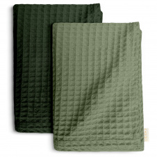 Вафельні рушники COSAS Nature Greek Waffle CS1 Зелено-оливковий 2 шт