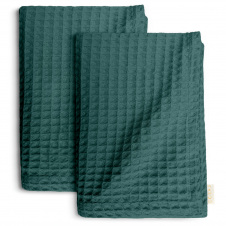 Вафельные полотенца COSAS Olympic Greek Waffle Зеленый 2 шт