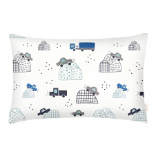 Евро наволочка COSAS TRAVEL CAR 50х70 см Белый