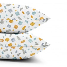 Набір наволочок на подушку 40х60 см CONSTRUCTOR COSAS Блакитний