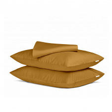 Набір наволочки і простирадло 3 шт CURCUMA CS3 COSAS Гірчичний