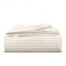 Покривало 230х240 Biscuit Greek Waffle COSAS бежевий