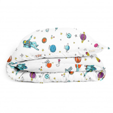 Пододеяльник полуторный 160х220 см SPACEMAN CS1 COSAS Белый