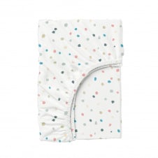 Простыня на резинке 120х200 см COLOR BLOTS COSAS Бежевый