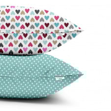 Набір наволочок COSAS MINT LOVE 50х70 см М'ятний