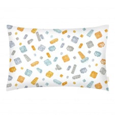 Детская наволочка COSAS CONSTRUCTOR Ранфорс 40х60 см Голубой