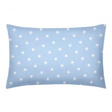 Детская наволочка COSAS BLUE STAR Ранфорс 40х60 см Голубой
