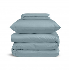 Підліткова постільна білизна сатин DOVE Cosas бірюзовий 160х220 см