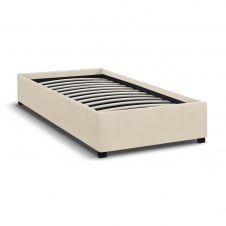 Кровать односпальная COSAS Mango Almond 90х200 см Кремовый