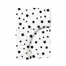 Простирадло на резинці 90х200 см BLACK STARS COSAS