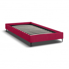Ліжко односпальне COSAS Kiwi Sangria 90х200 см Винний