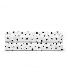Простирадло 240х260 см BLACK STARS COSAS черный