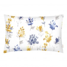 Евро наволочка COSAS WATERCOLOR FLOWERS 50х70 см Желтый