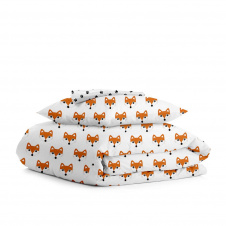 Дитяча постільна білизна в ліжечко Fox COSAS Теракотовий 110х140 см