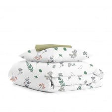 Подростковое постельное белье WILDFLOWERS CS2 COSAS Белый 155х215 см