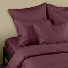 Двоспальна постільна білизна сатин PLUM Cosas Сливовий 180х220 см Березне