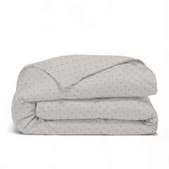 Двоспальна постільна білизна Mini Dots CS3 COSAS Бежевий 180х220 см Київ