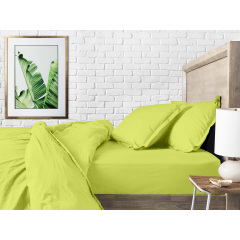 Набір наволочок COSAS DARK BLUE & LIME SET 50х70 см 4 шт Синій/лайм Балаклія