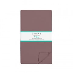 Семейная постель с простыней на резинке Mousse CS1 COSAS Шоколад 2х160х220 см Братское