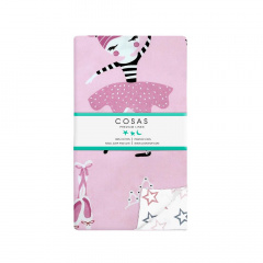 Детское постельное белье в кроватку Ballerina COSAS розовый 110х140 см Белгород-Днестровский