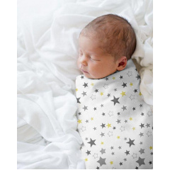 Набір пелюшок COSAS YELLOW STARS Бязь 80х100 см 2 шт Жовтий Ніжин