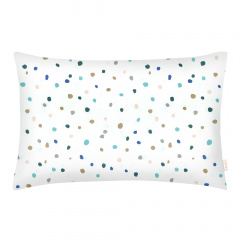 Наволочка на подушку 60х60 см COLOR BLOTS COSAS Білий Обухів
