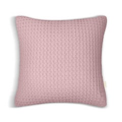 Наволочка COSAS Sakura Greek Waffle 50х50 см Рожевий Ясногородка