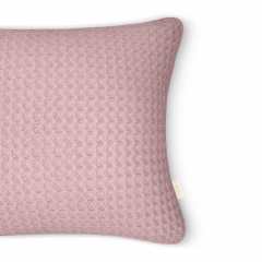 Наволочка COSAS Sakura Greek Waffle 50х50 см Рожевий Ясногородка